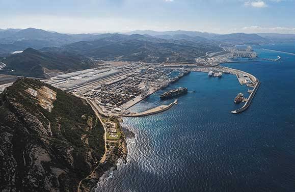 Illustrative commercial port operations for marine supply planning
