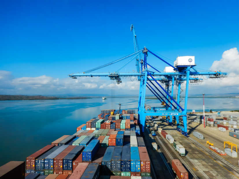 Illustrative commercial port operations for marine supply planning